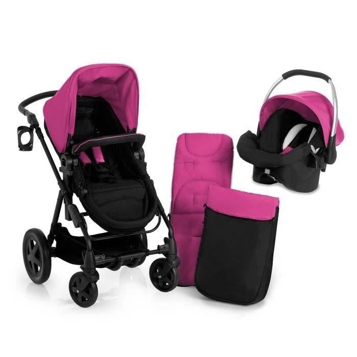 Hauck poussette duo 3 en 1 best sale