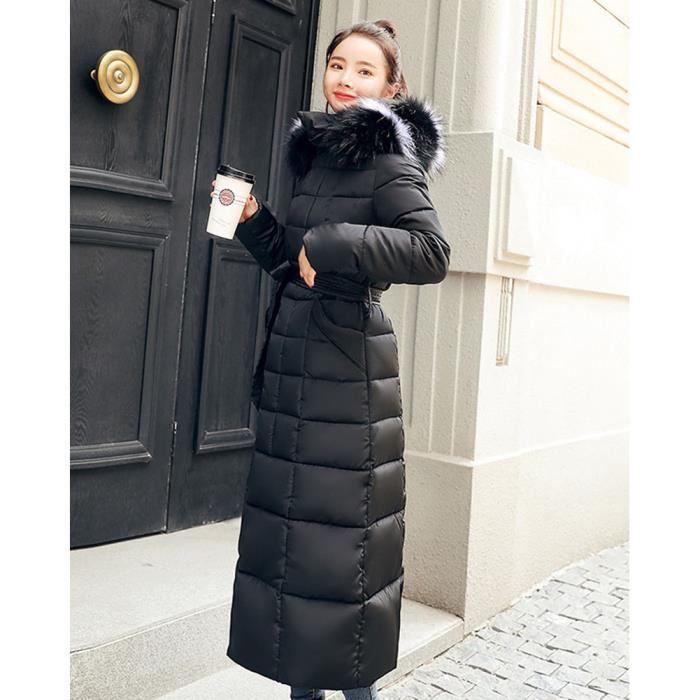 Doudoune femme col fourrure online