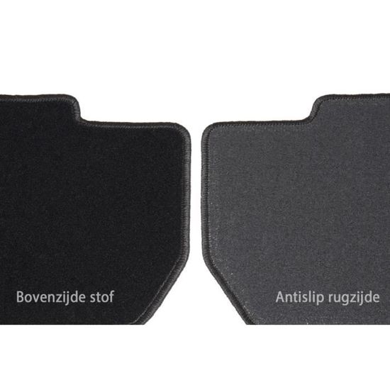 Cargoods 2 Avant et 2 arri/ère Set de 4 Tapis de Sol sur Mesure