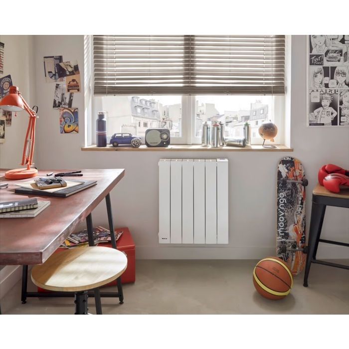 Radiateur Inertie Fonte SIERRA 1000W - Programmable Sécurité Enfant - Bricolage