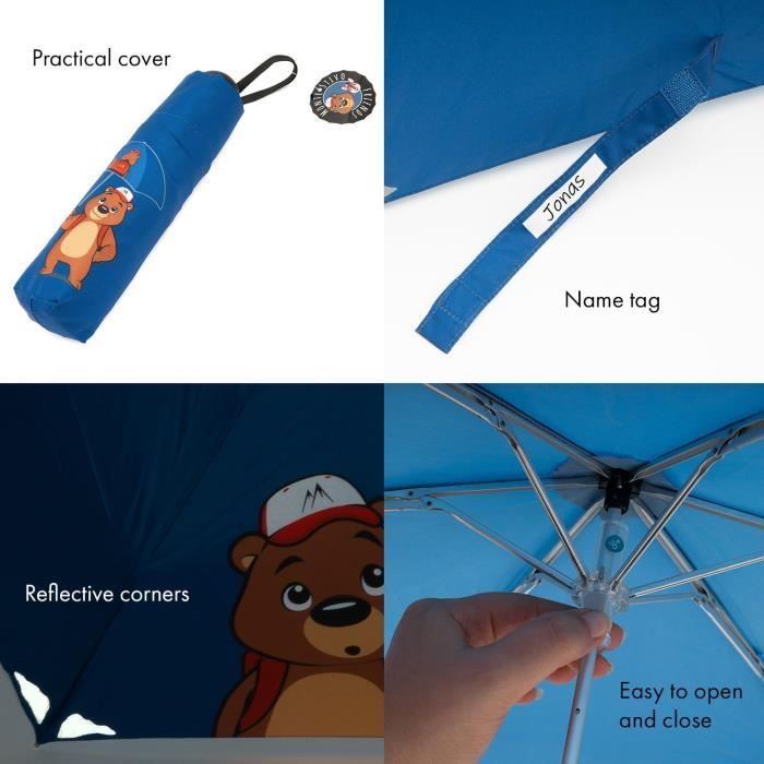 ® Parapluie Enfant | Petit Léger Et Solide Pour Garçon Et Fille Avec ...