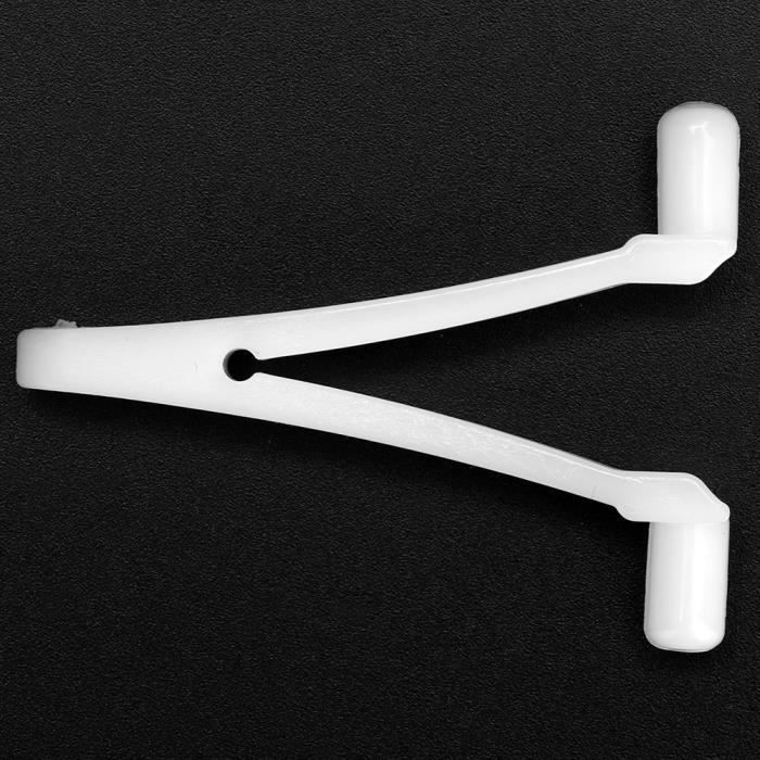 Lot De 4 Clips En V Pour équipement De Piscine – Pour Bâtons Télescopiques, Brosses, Aspirateurs – Fixation Solide