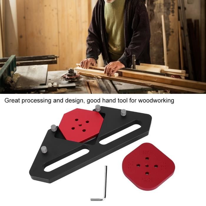 PAL Modèle De Routeur De Gabarit De Rayon Gabarits De Toupie Radius Jig