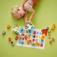 LEGO® 10421 DUPLO Ma Ville Le Camion de l'Alphabet, Jouet d'Apprentissage de l'Alphabet pour Enfants Dès 2 Ans-3