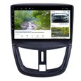 RoverOne® Autoradio GPS Bluetooth pour Peugeot 207 207CC 2006 - 2015 Android Stéréo Navigation WiFi Écran Tactile-3