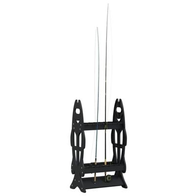 Support De Canne à Pêche Pour Bateau Triton TR-405P-BK - Noir - Dimensions 17 1/2" X 16 5/8"