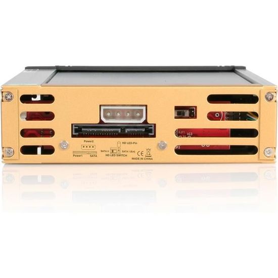 Refroidisseur HDD Bewinner Avec 2 Ventilateurs - 5000 TR/Min - 10.05CFM - 30dBa - Pour Disque Dur