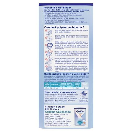 Gallia Calisma Lait En Poudre 2eme Age 900g Achat Vente Lait 2e Age Gallia Calisma Lait En Poudre 2eme Age 900g Cdiscount Pret A Porter