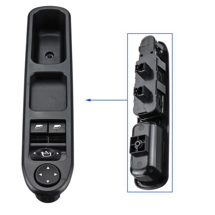 Interrupteur De Commande De Fenêtre électrique Principal, Accessoire De Remplacement 6554.KT Adapté Pour PEUGEOT - Auto