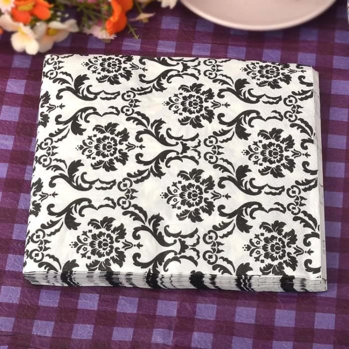 Serviettes De Noël Enfants - Lot De 20, Motif Vintage, 33x33 Cm, Papier 3 Plis, Fabriqué En Allemagne - 6