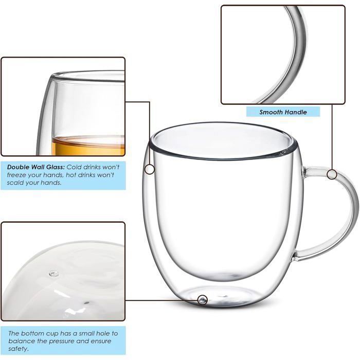 TOAKS Tasse à double paroi en titane 370 ml