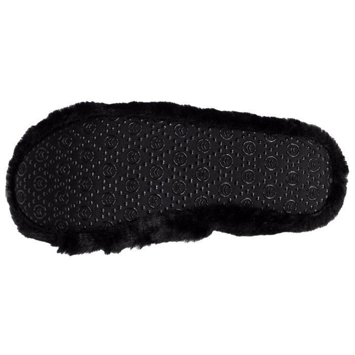 Chaussons Ballerines Femme Isotoner - Micro-éponge Douce, Semelle Antidérapante, Lavable Machine - Pantoufles Légères Et Confortables