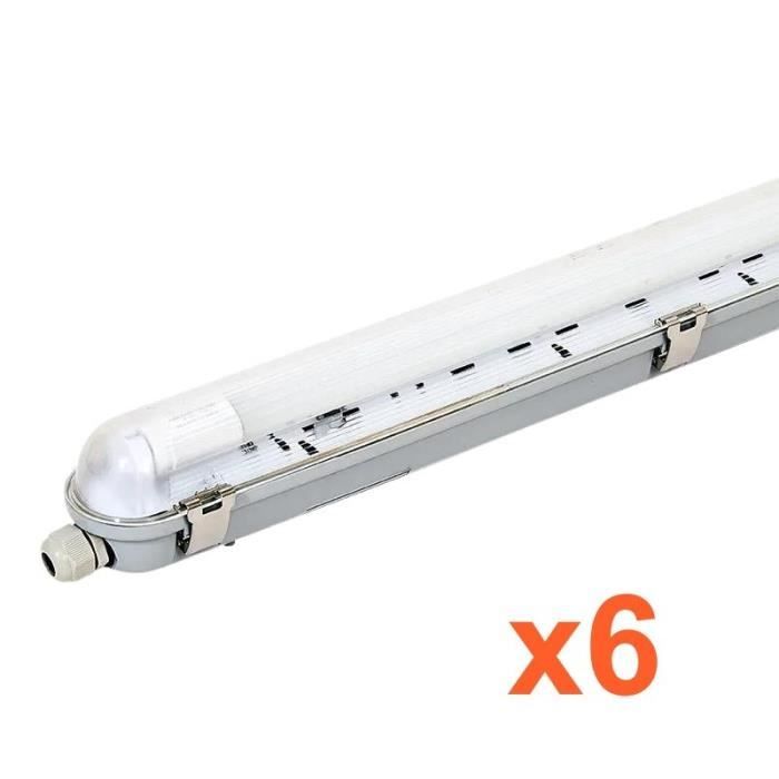 Tube Néon LED 120cm T8 Opaque 20W IP40 - Blanc Chaud 2300K - 3500K -  SILAMP]