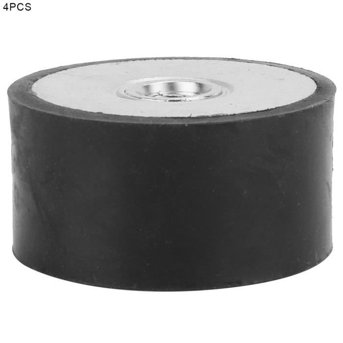 Support Anti-vibration Caoutchouc M8 30x30mm Mâle/femelle - 1 Pièce - Neuf Uxcell