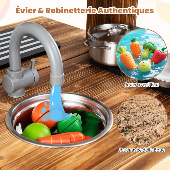 Aliment Cuisine Jouet - Cuisinière pour Barbecue | Ensemble Barbecue Jouet Enfant | Barbecues Et Accessoires | Ensemble Barbecue Jeu pour Enfant, Filles Et Garçons