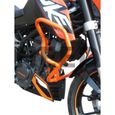 Crash Bars Pare carters Heed KTM 125 Duke (2011 - 2016) - Orange-0