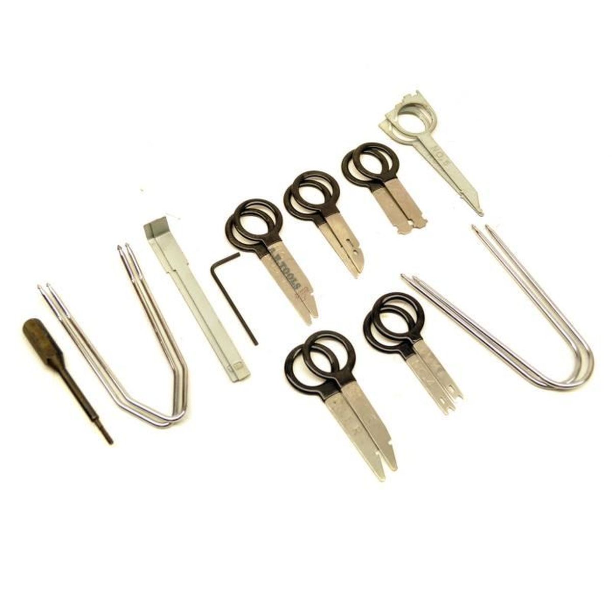 Outil d/'extraction de la radio du kit voiture raccord audio stéréo cd 18PC480