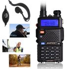 Baofeng UV-5R NOIR VHF/UHF 136-174Mhz/400-520Mhz Talkie-Walkie FM Radio + Pofung Écouteur