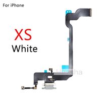 XS blanc - Chargeur USB connecteur pour iPhone, port de charge, câble, données, pièces de rechange,1 pièce