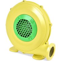Souffleur Pompe Gonflable de Ventilateur d’Air Éléctrique GOPLUS - Jaune - 380W - Vitesse de l'air 285 km/h