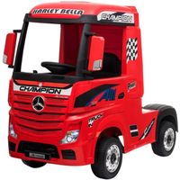 Camion Electrique Mercedes Benz 35W pour Enfant avec Télécommande Parentale - Rouge