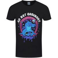T-shirt Lilo & Stitch Not Ordinary Homme Noir - Marque Lilo & Stitch