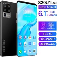 Téléphone Mobile S20 Ultra - Samsung - 6.1 pouces - 13MP + 24MP - Reconnaissance faciale - 4800mAh