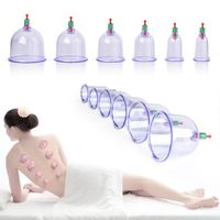 Akozon 12x ventouses massage massage acupuncture thérapie médicale par le vide chinois traditionnel