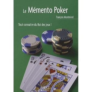 LIVRE JEUX ACTIVITÉS Le mémento poker