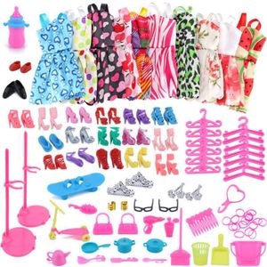 Barbie - Ensemble vêtements assortis, Jeux collectifs & Jeux de rôles