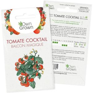 GRAINE - SEMENCE Kit de graines de tomates Balcon Magique: Lot de s