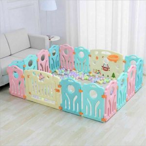 Parc Bebe Barriere Securite Plastique Enfant Protection Porte Espace Baby 12 Elements Avec 2 Panneaux D Activite Et Porte Cdiscount Puericulture Eveil Bebe