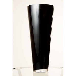 Vase En Verre Noir Achat Vente Pas Cher