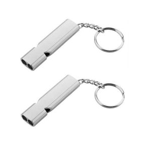 2PCS Paracord Keychain Outil de Survie Multi-usages de Survie de Trousseau pour ext/érieur