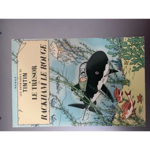 CARTE POSTALE Tintin - Rackham le Rouge - Hergé - Carte Postale