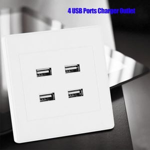 PRISE 4 Ports USB CC 5V Prise de Chargeur Prise Électriq