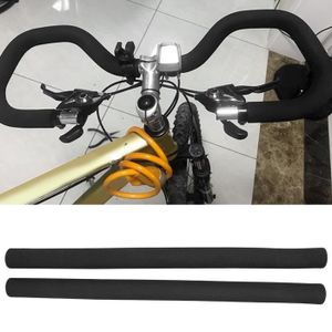Durable et pratique Vert N-K 1 paire de poignées de guidon de vélo moto en mousse