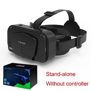 Lunettes de réalité virtuelle Lunettes de réalité virtuelle compatibles avec iPhone et téléphone Android Pupille réglable et distance d'objet 2022 Équipement 3D VR pour films et jeux mobiles 