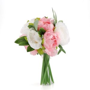 Grande pivoine Bundle 8 tiges-soie fleurs artificielles-choix de couleurs