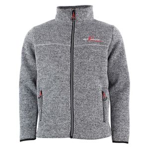 POLAIRE DE SPORT Blouson polaire homme - CAMERON - Gris - Sports d'hiver - Manches longues