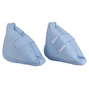 PIED DE LIT Omabeta coussinet de pied d'allaitement de lit Omabeta coussinets de pied anti-escarres Support de hygiene specifique Bleu clair