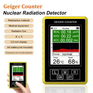 Acheter PDTO LCD Geiger compteur détecteur de rayonnement nucléaire bêta  Gamma dosimètre à rayons X moniteur