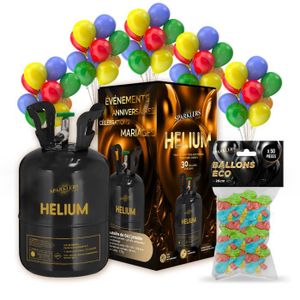 Bouteille helium 30 ballons - Cdiscount