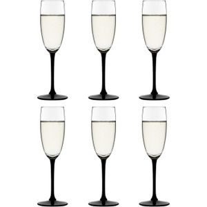 Coupe à Champagne Flûte à champagne Contro – 180 ml - 18 cl - 6 pièc