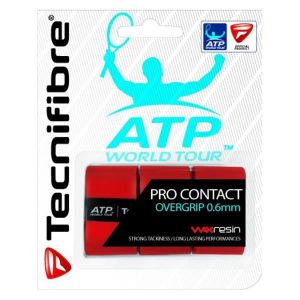 GRIP RAQUETTE DE TENNIS Tennis Tecnifibre Pro Contact Atp Red