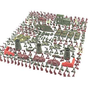 FIGURINE - PERSONNAGE VGEBY Figurines Mini Soldats Modèle Jouet 290 Pcs 