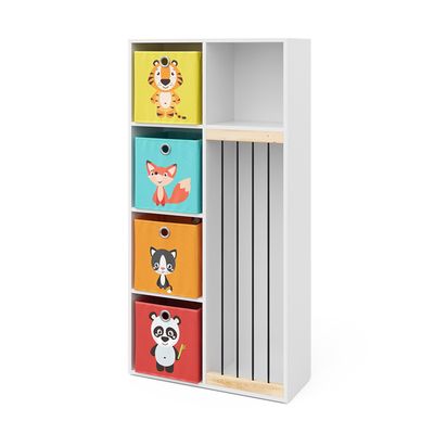 Bibliothèque / étagère Enfant Luigi Blanc Vicco 5 étages - Rangement Jouets, Livres - à Assembler
