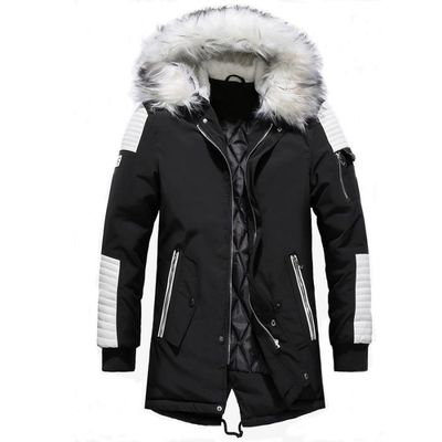 Manteau à capuche deals homme