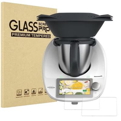 STFALI Protection d'écran pour Vorwerk Thermomix TM7 Accessoire Gadget pour Thermomix TM7 Bimby Protège l'écran des rayures et des chocs Noir