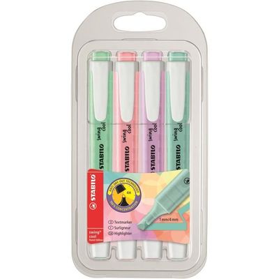 Surligneur BOSS ORIGINAL NatureCOLORS Wildflower Edition - etui carton de 4